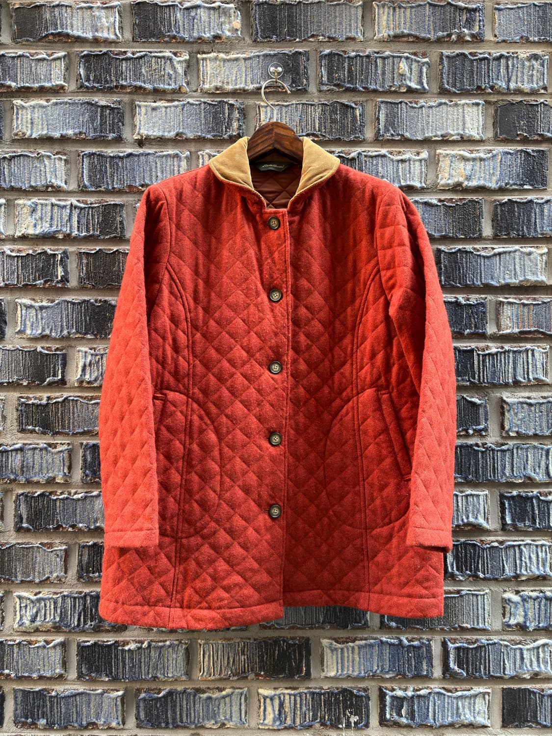 00s 에디바우어 퀼팅 코트 상품이미지1