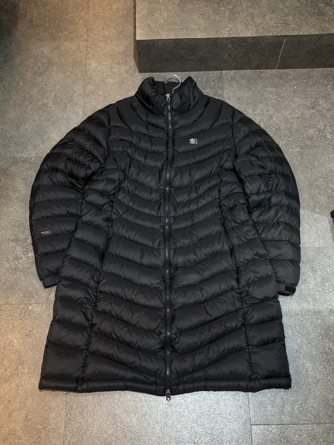 코오롱스포츠 여성 롱패딩 블랙 100사이즈 상품이미지2