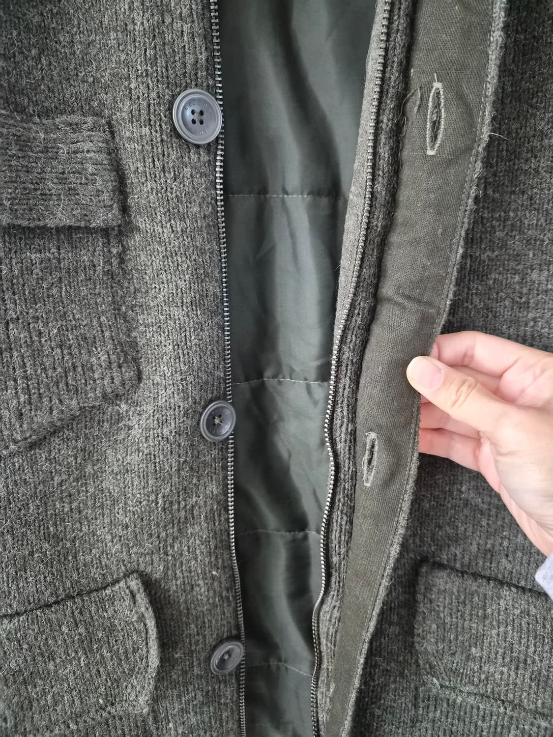 LEDEPT 르뎁트 울 블렌딩 패딩베스트 M 상품이미지2