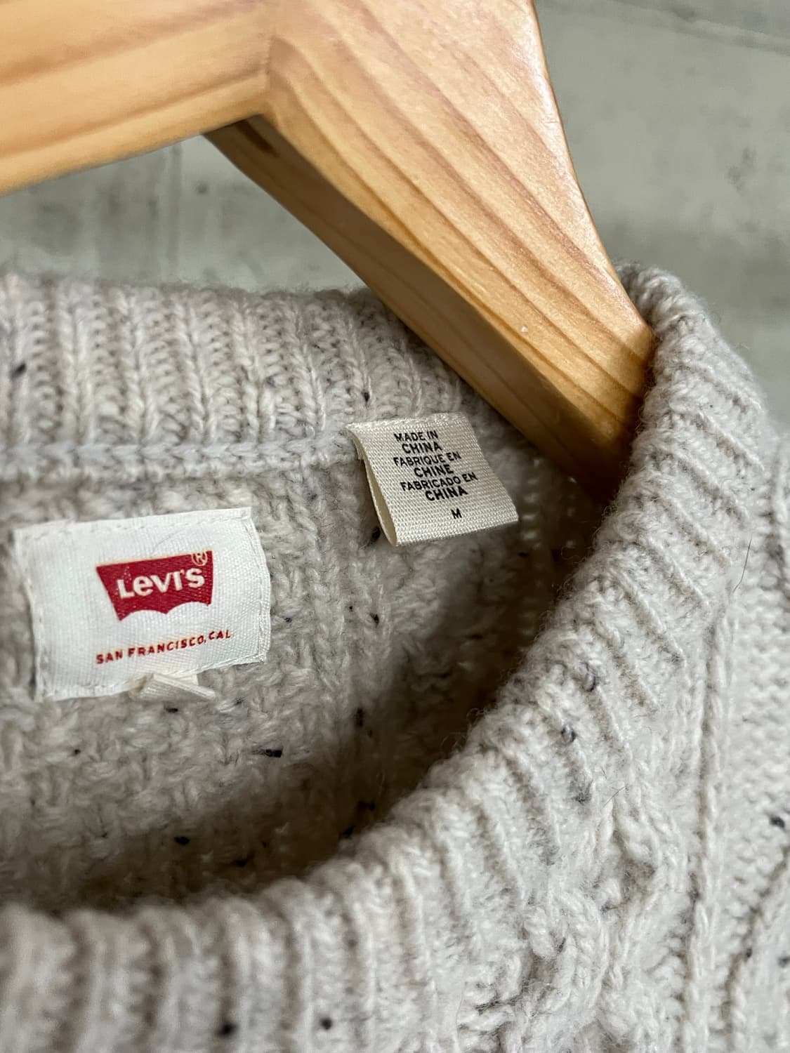 LEVIS Cable Knit 상품이미지3