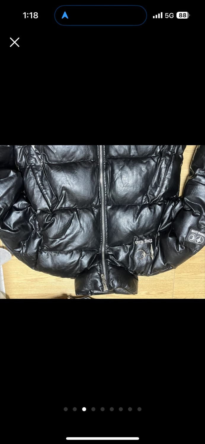 떠그클럽 레더패딩 2사이즈 상품이미지2