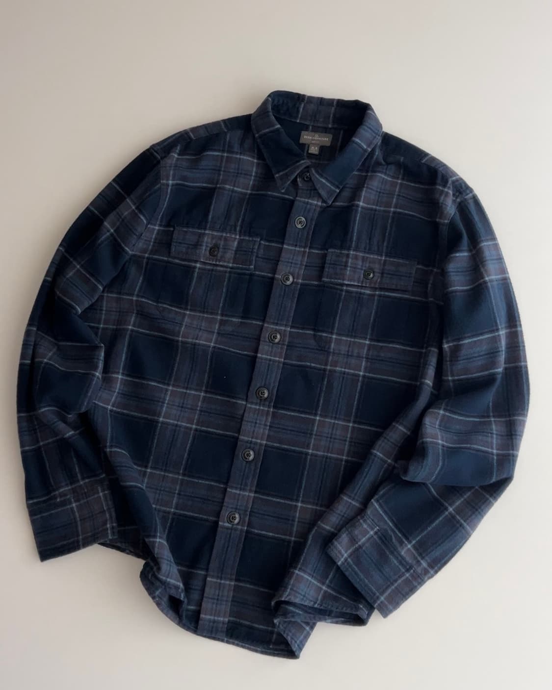 엘엘빈 투포켓 체크 플란넬 셔츠 XL 상품이미지3