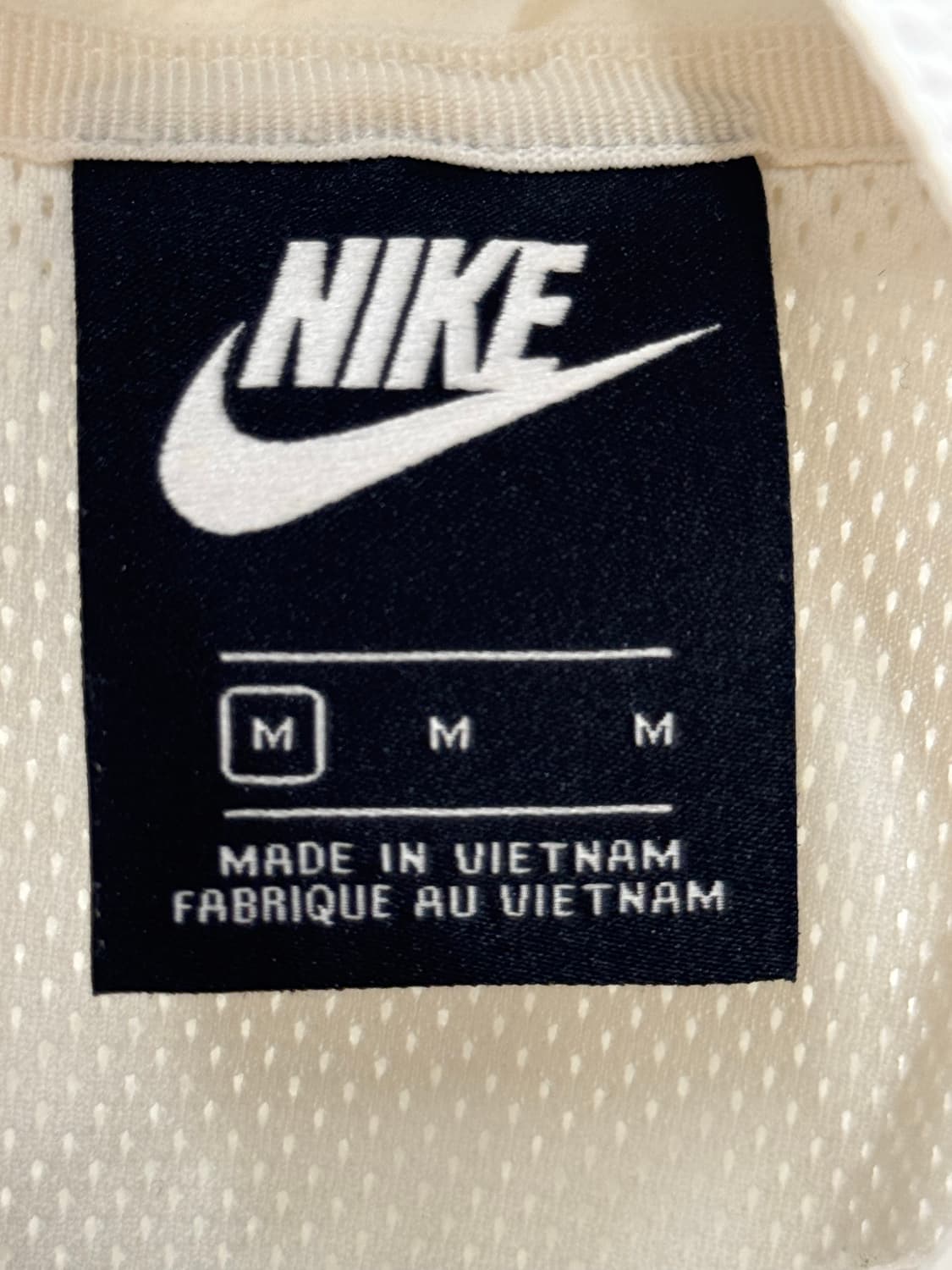 나이키 빅 스우시 우븐 자켓 화이트 M 상품이미지4