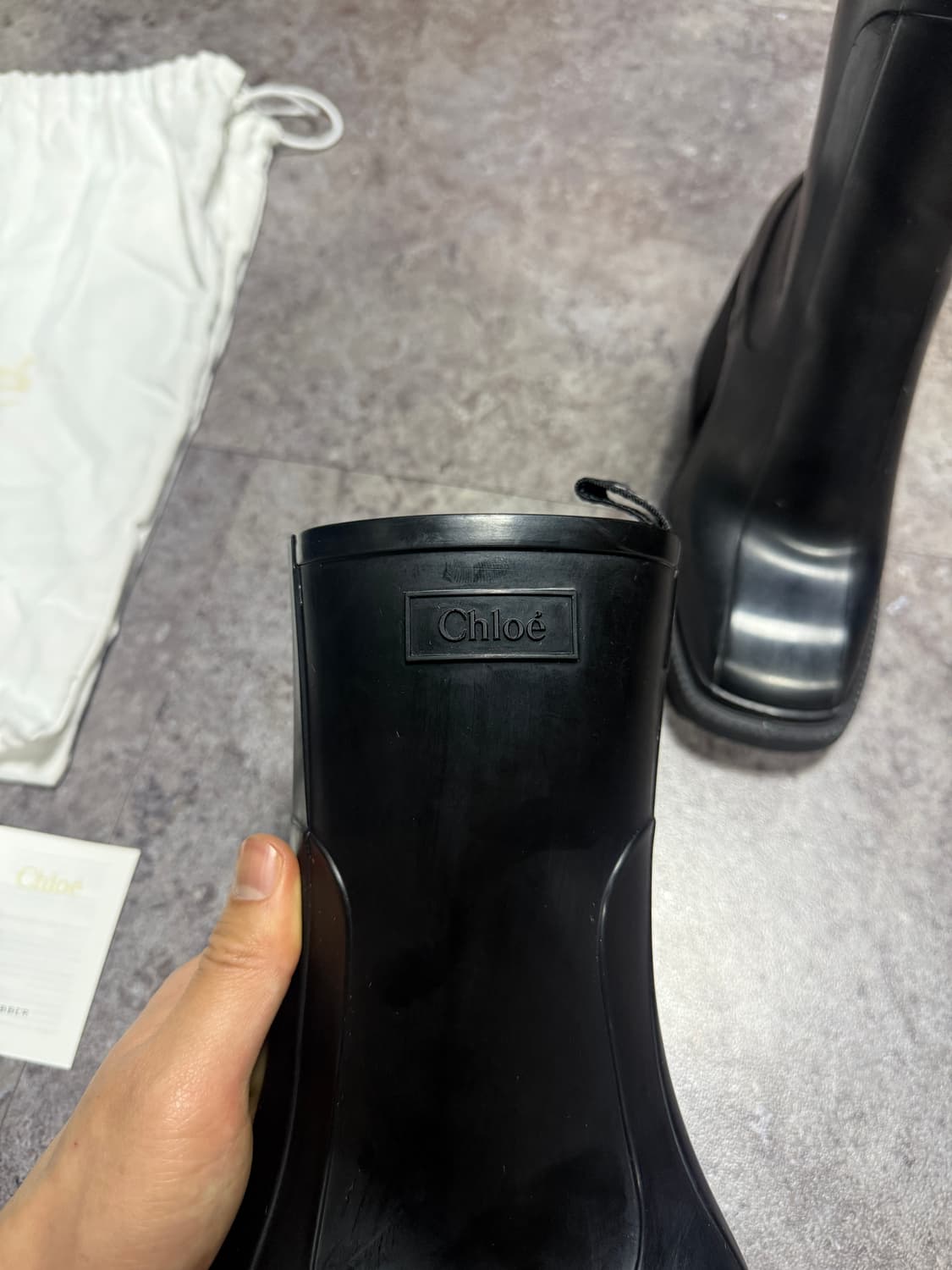 끌로에 베티 러버부츠 37 상품이미지7