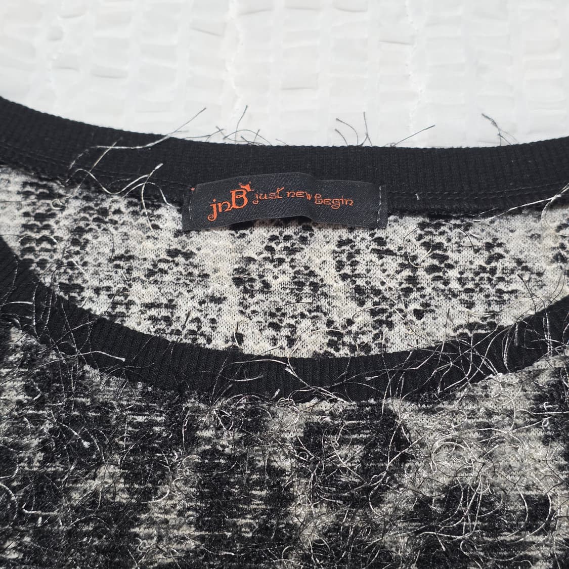 오네갸루 호피레오파드 긴팔털실니트 상품이미지4