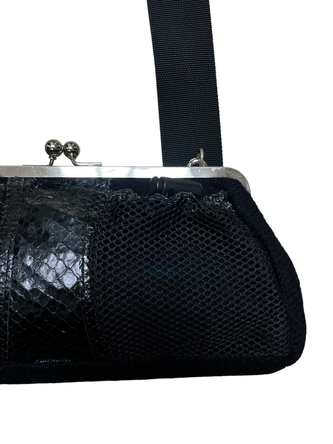 Junya Watanabe Frame Leather & Mesh Bag 상품이미지7