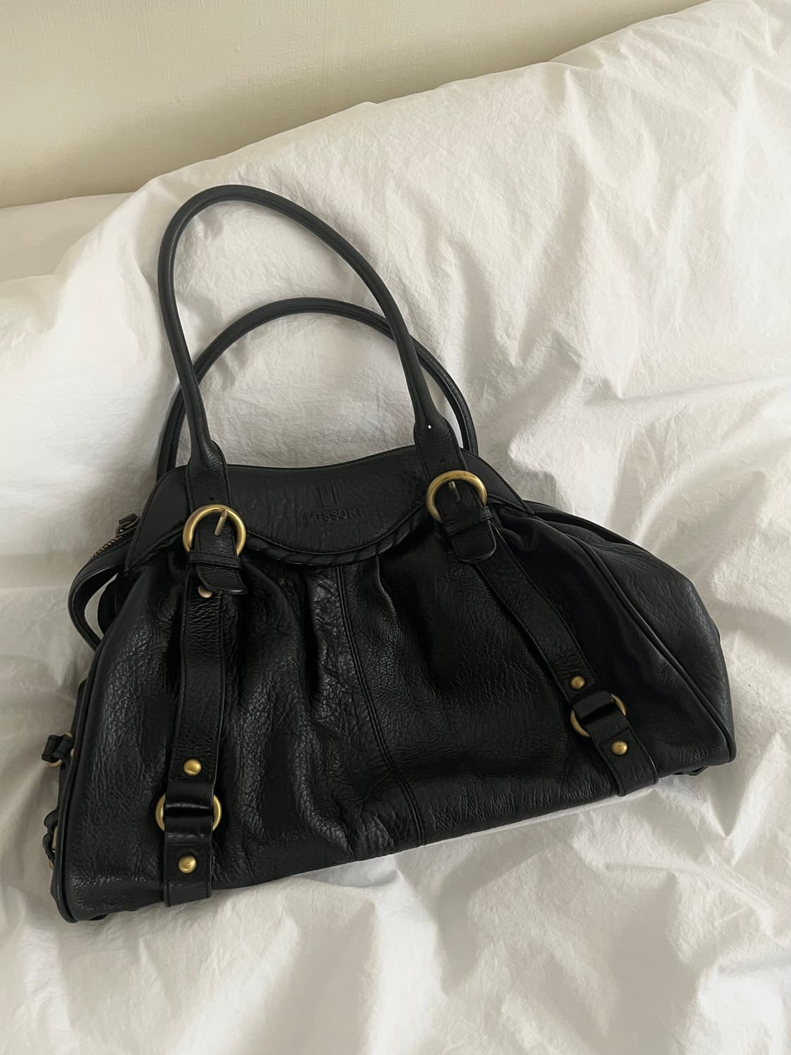 Missoni Leather Hand Bag (black) 상품이미지1