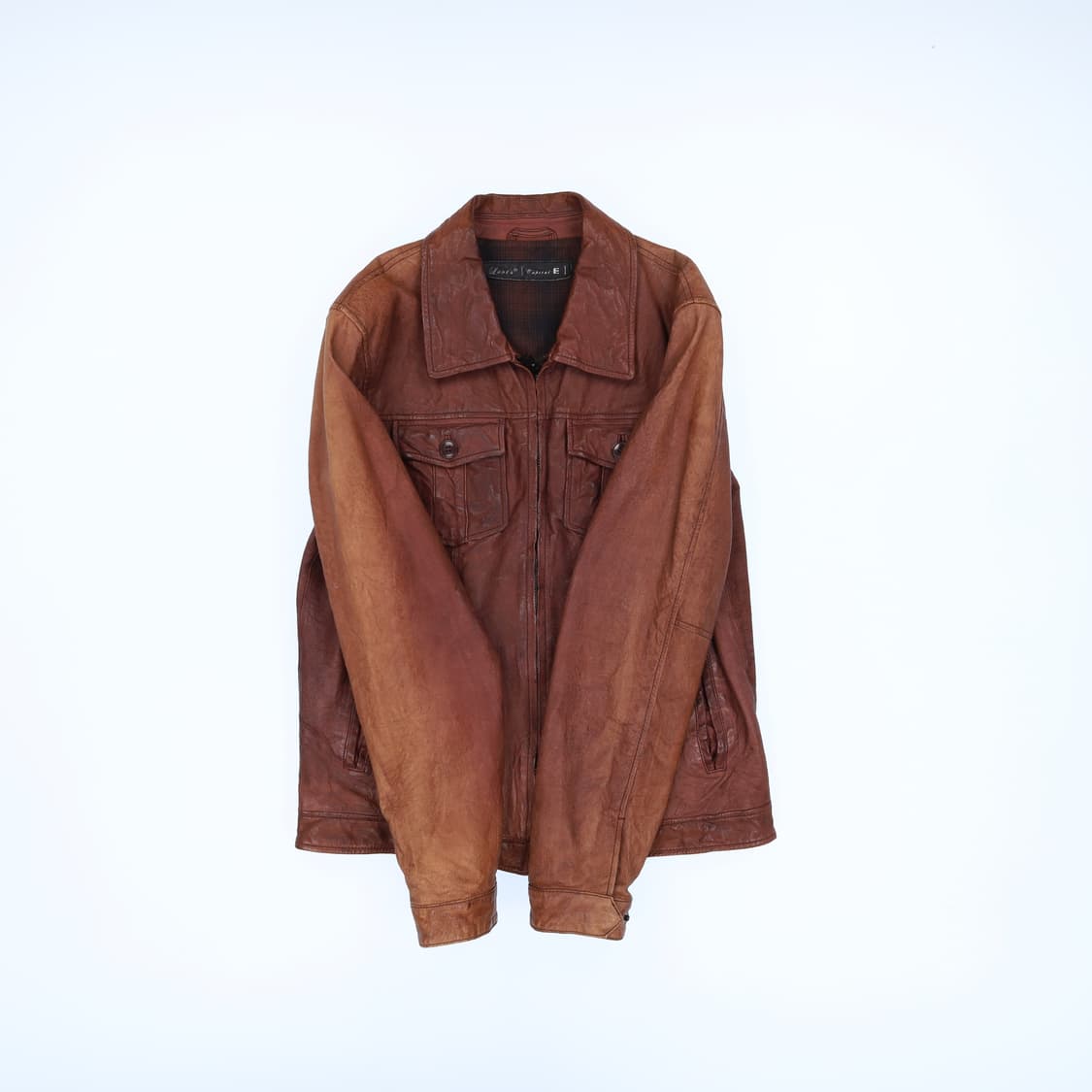 M 리바이스 빈티지 캐피탈 E 레더 가죽 자켓 4163 상품이미지5