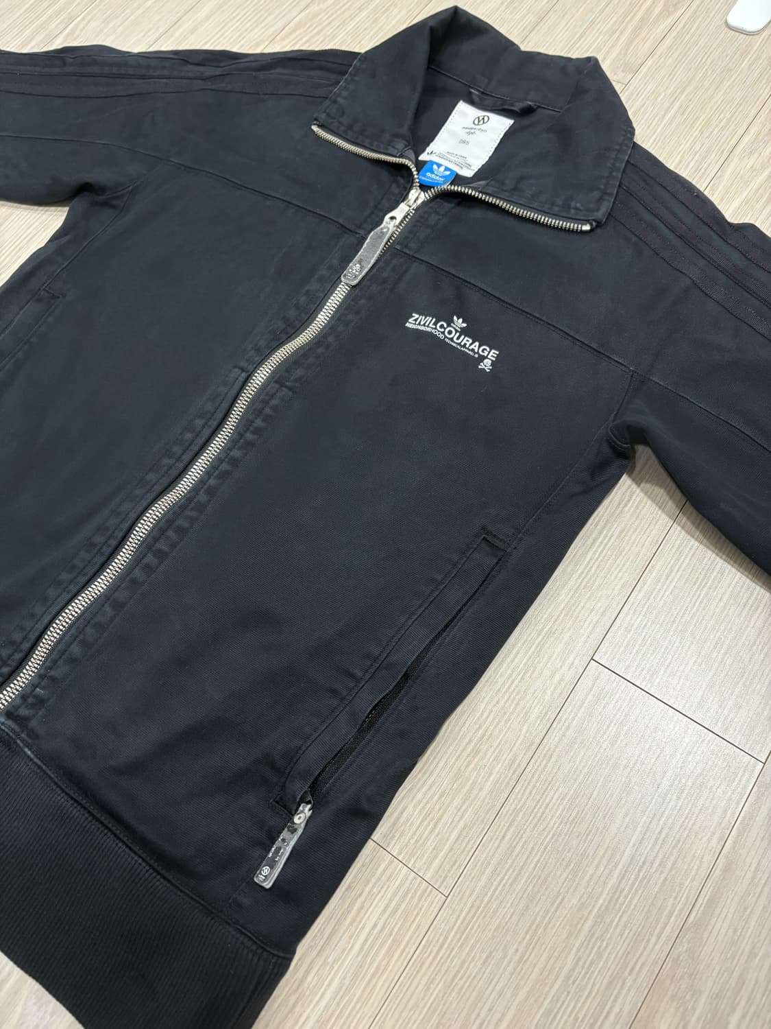 [85]아디다스X카즈키X네이버후드 트랙탑 져지 블랙 상품이미지7