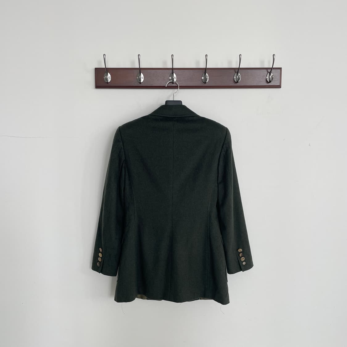 버버리 울 그린 이태리 블레이저 자켓 상품이미지2