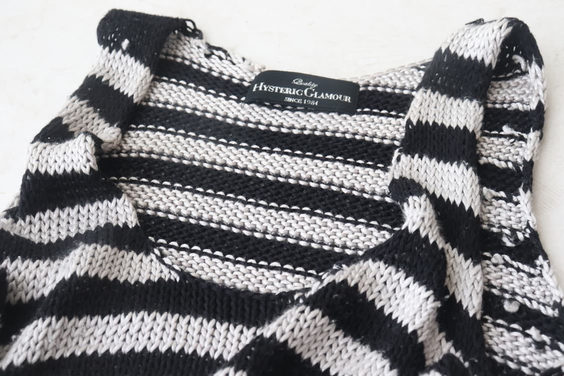 [Hysteric Glamour] Border Knit Dress 상품이미지9