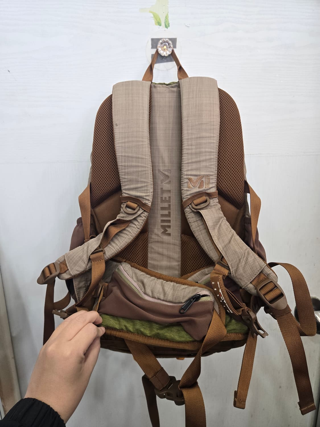 사이즈 28L )) MILLE 밀레 등산 백팩 가방! 방수커버 있습니다~ 상품이미지5