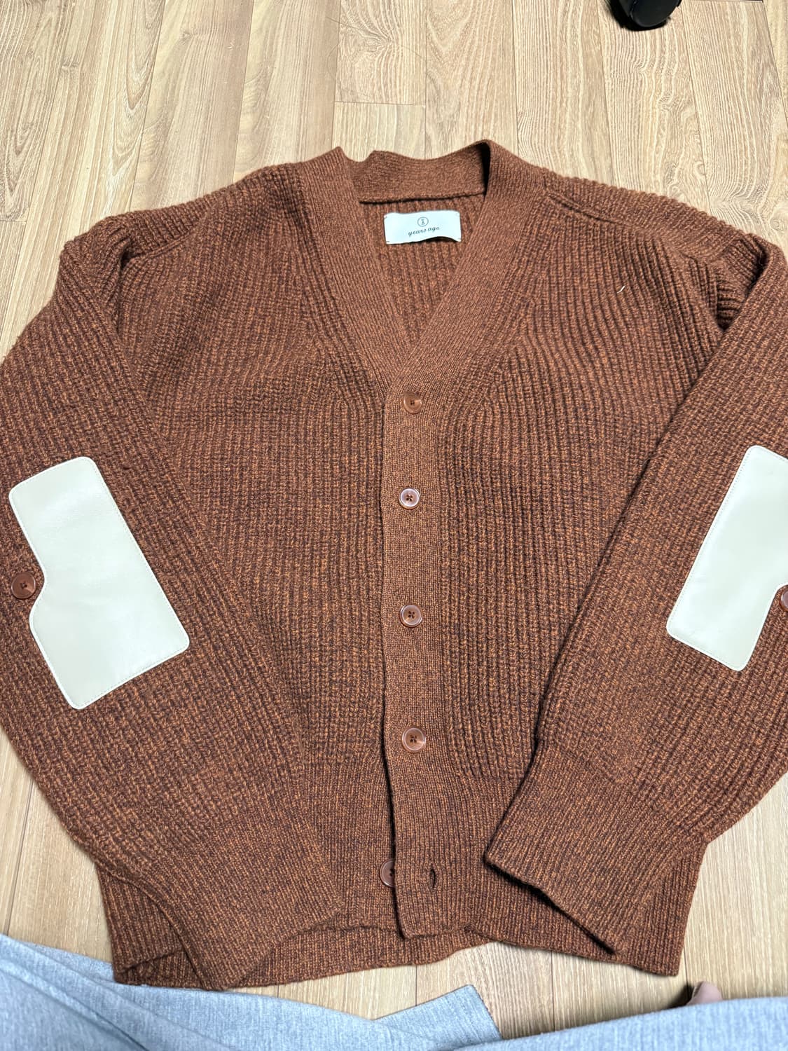 이얼즈어고 가디건 브라운 m 상품이미지1