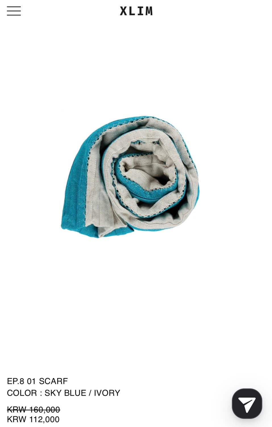 Xlim ep.8 01 scarf 스카프 상품이미지1