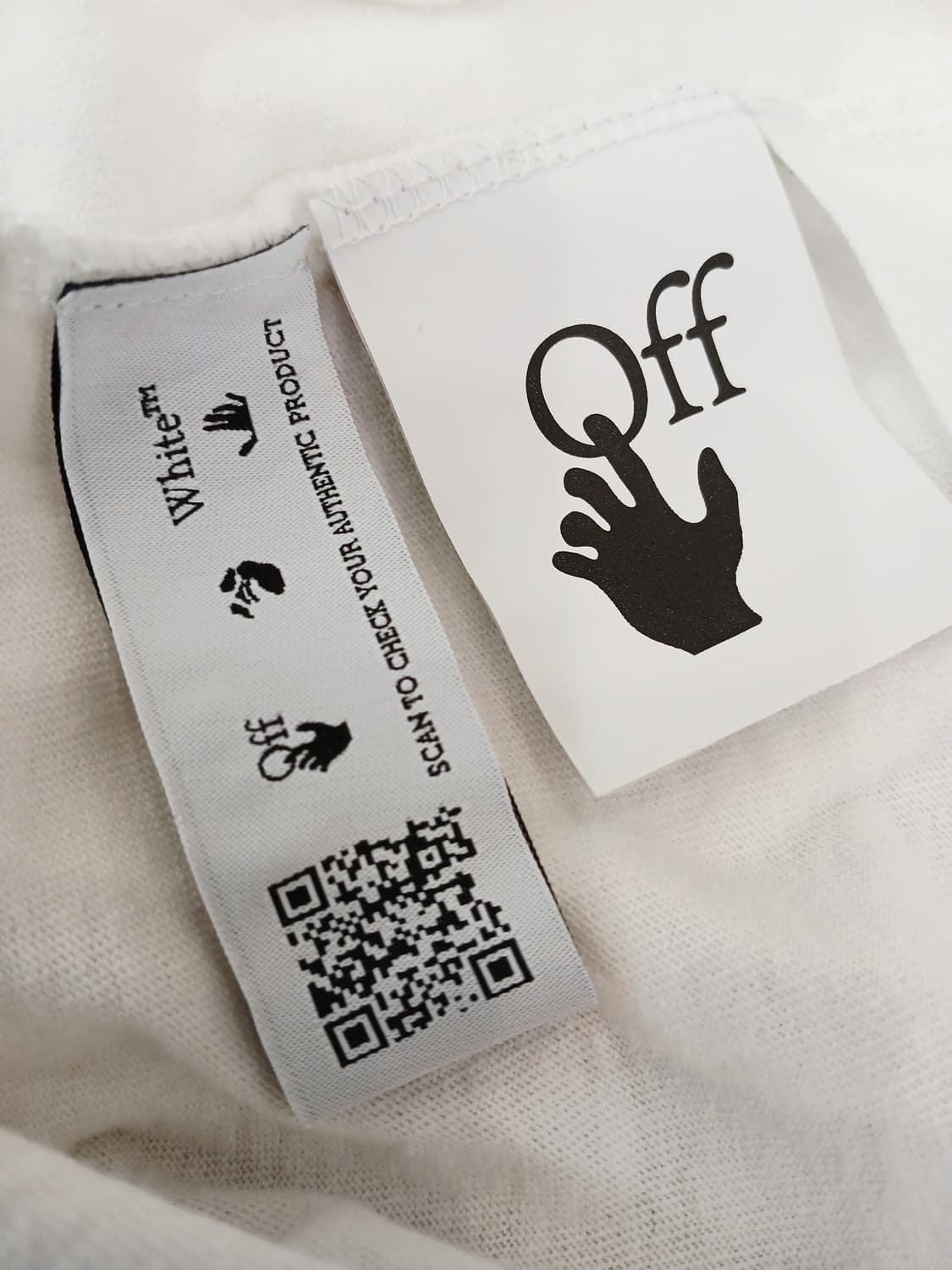 오프화이트 카라바조 반팔티XL 상품이미지7