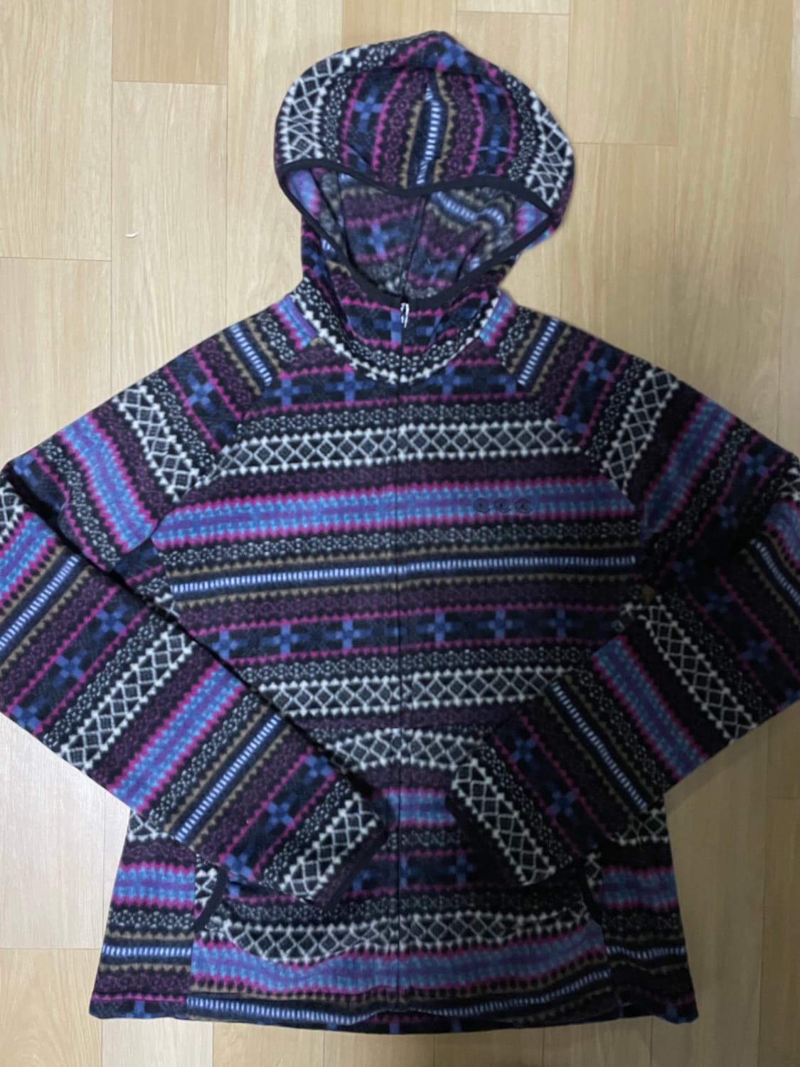 엔조블루스 셔링 포켓 플리스 집업 후디 (Multi) 상품이미지5