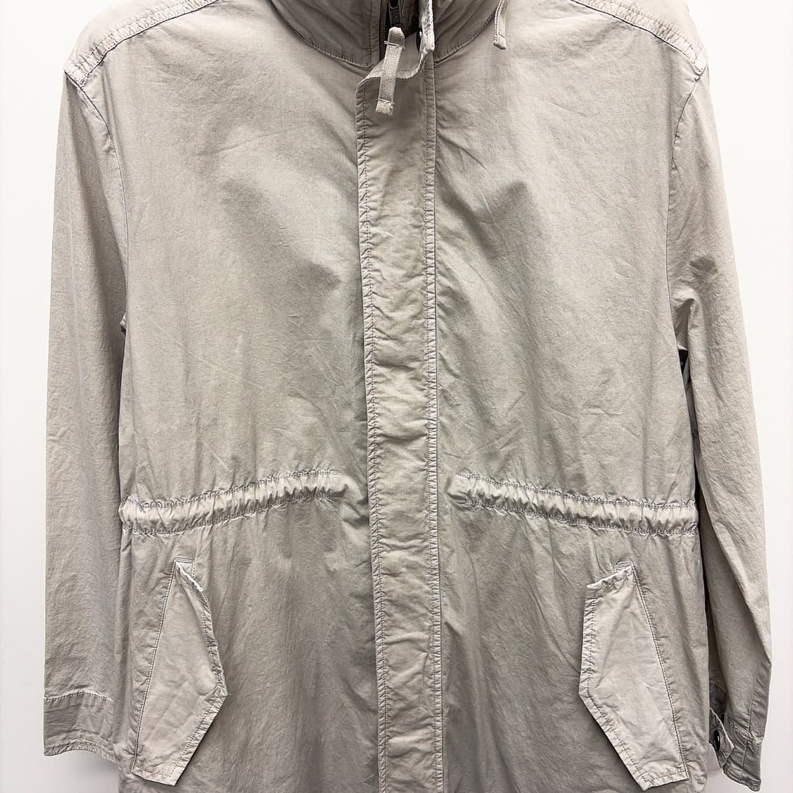 (정품/새상품) 제임스펄스 여성 솔트 컬러 코튼 경량 집업 파카 코트 상품이미지2