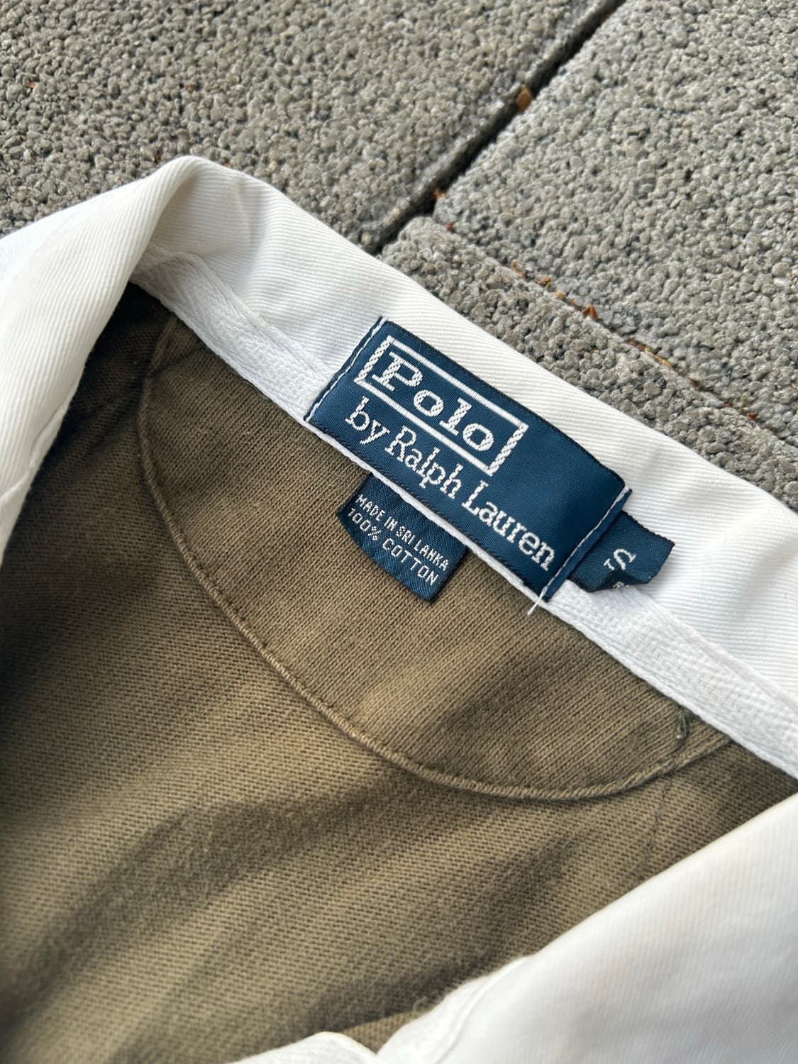 *Rare* 2000s 폴로 카키 럭비 롱슬리브  상품이미지2