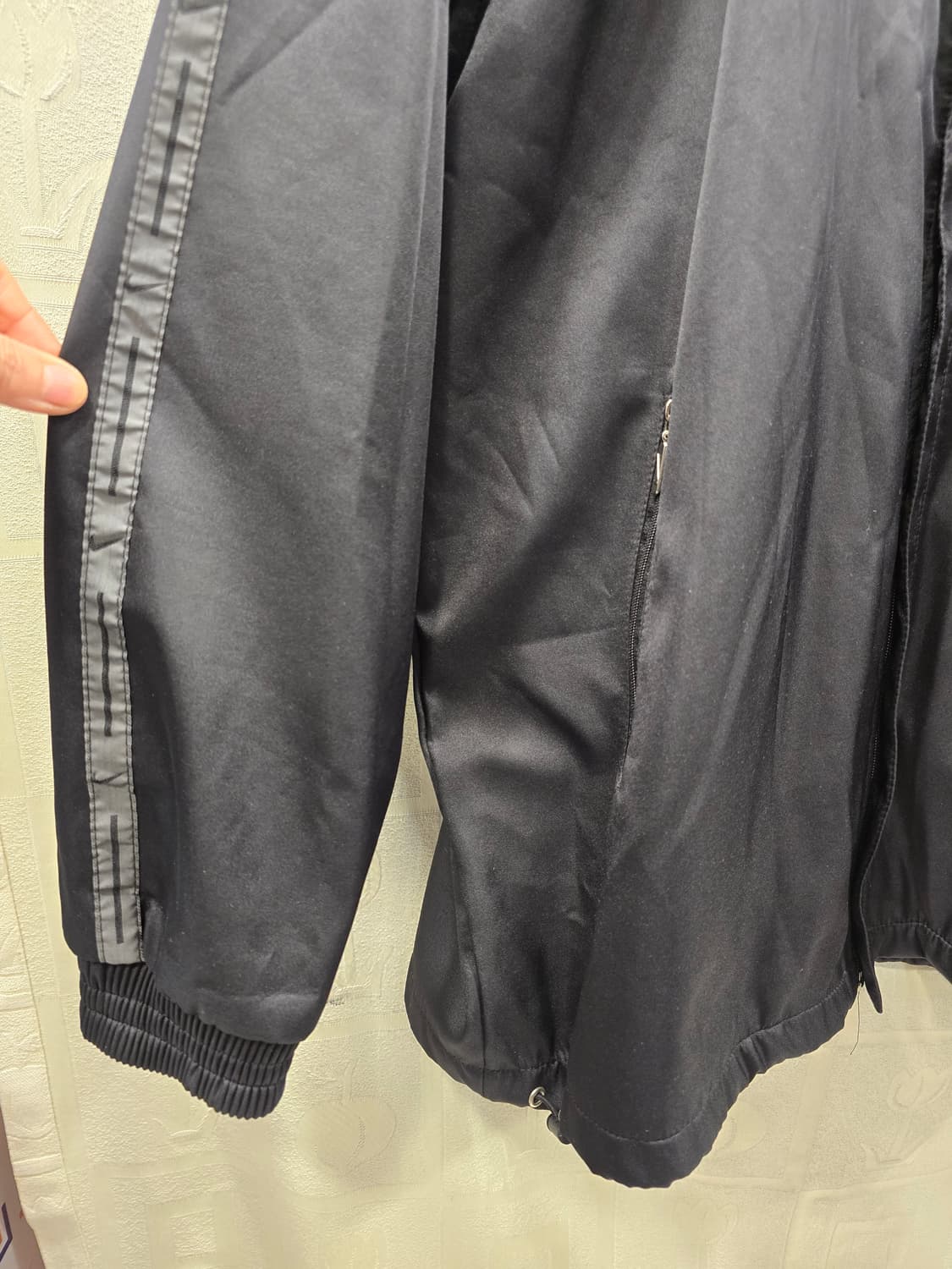 나이키 90's 올드스쿨 스우시 사이드라인 바람막이 트레이닝셋트 XXL( 상품이미지4