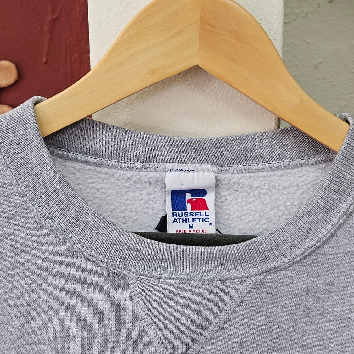 90s 러셀 레터링 스웻셔츠 상품이미지5