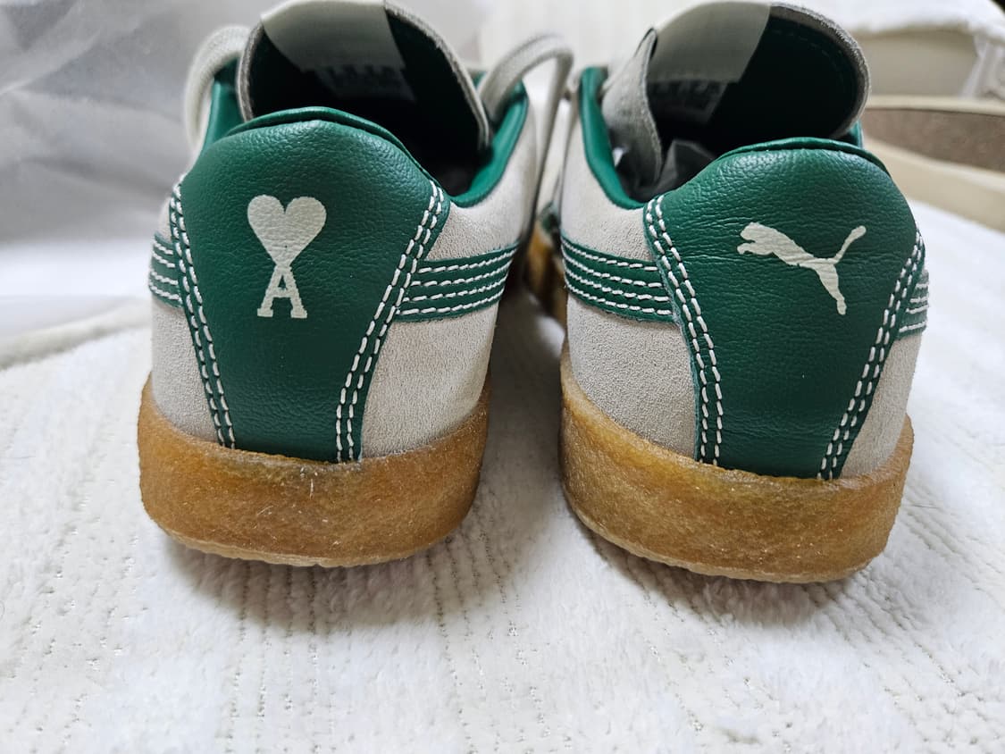 푸마 x 아미 스웨이드 크레페 프리스틴 240    상품이미지4