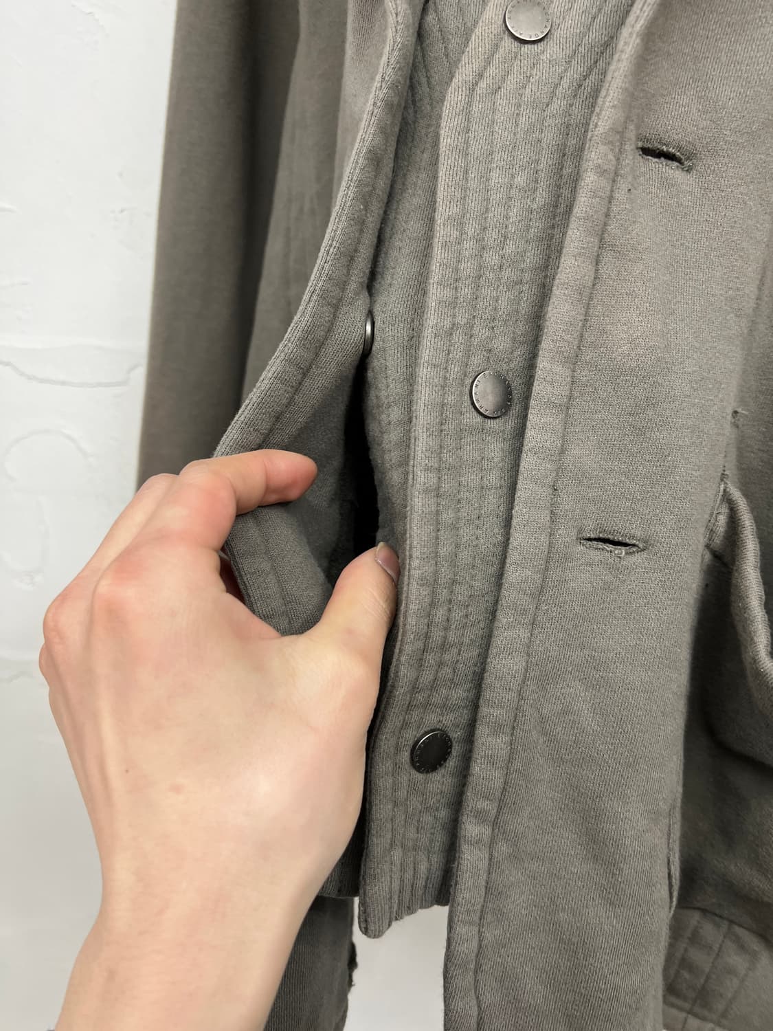 알마니 코튼 레이어링 자켓  상품이미지5