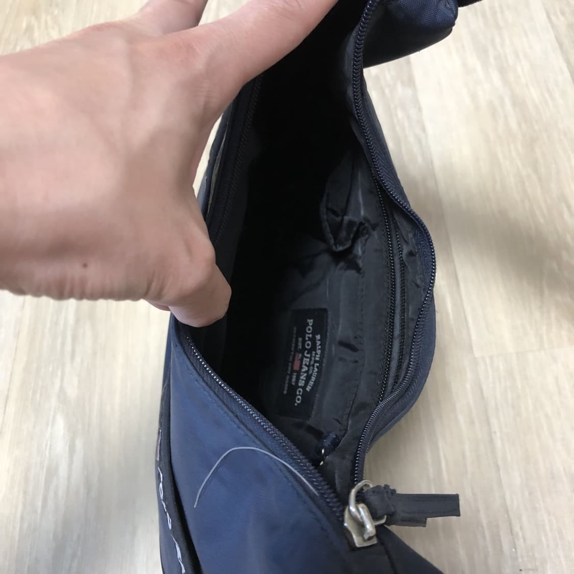 (OS) 새상품 00's 폴로 랄프로렌 폴로 진스 데드스탁 나일론 숄더백 상품이미지7