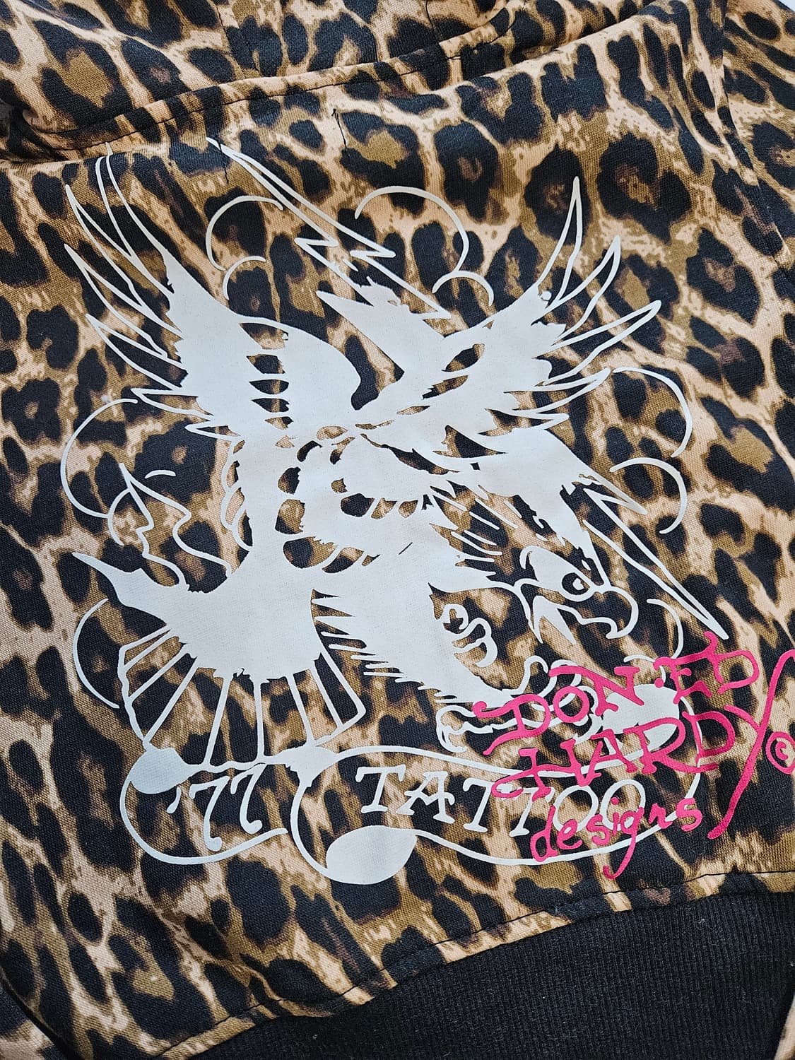 [새제품] 에드 하디 레오파드 후드집업 상품이미지7