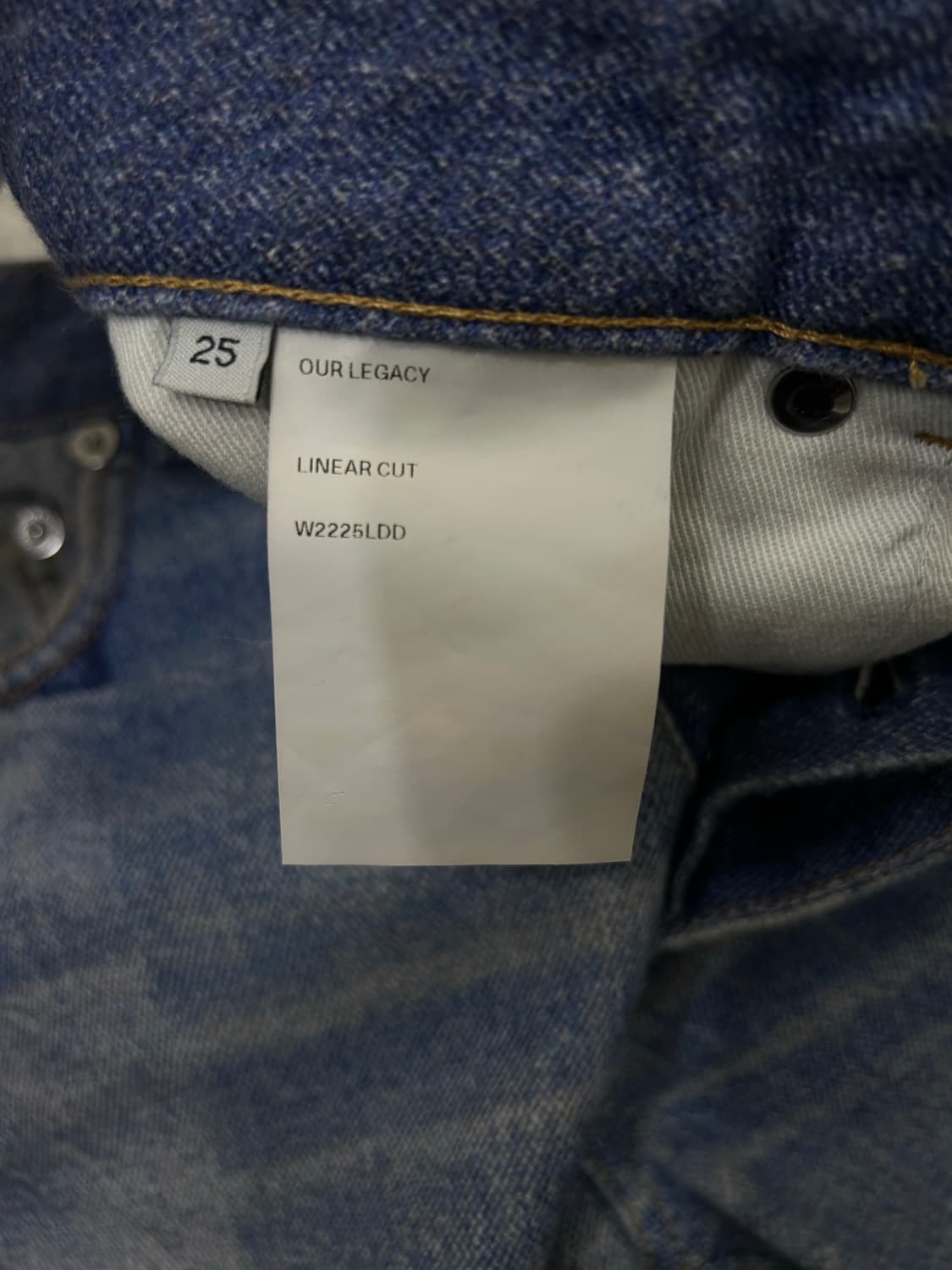 [25]아워레가시 리니어컷 디지털 듀얼데님팬츠 상품이미지6