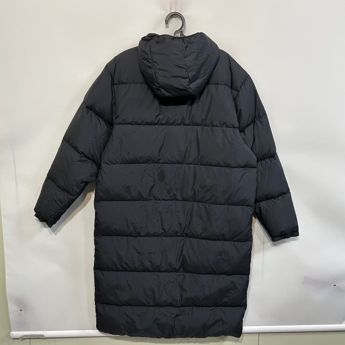 리복 남성 롱패딩 105 블랙 덕다운 상품이미지2