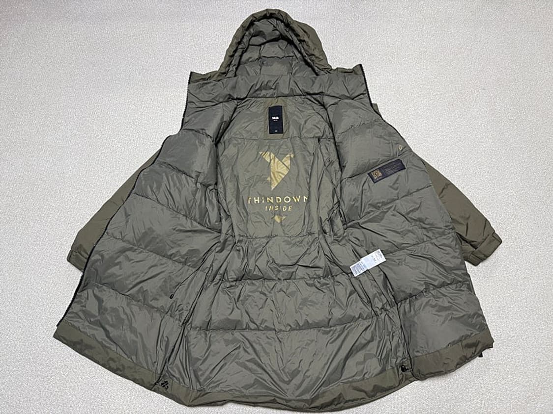 K2 씬에어 바이브 구스다운 롱패딩 여성용 105호 88사이즈 상품이미지2