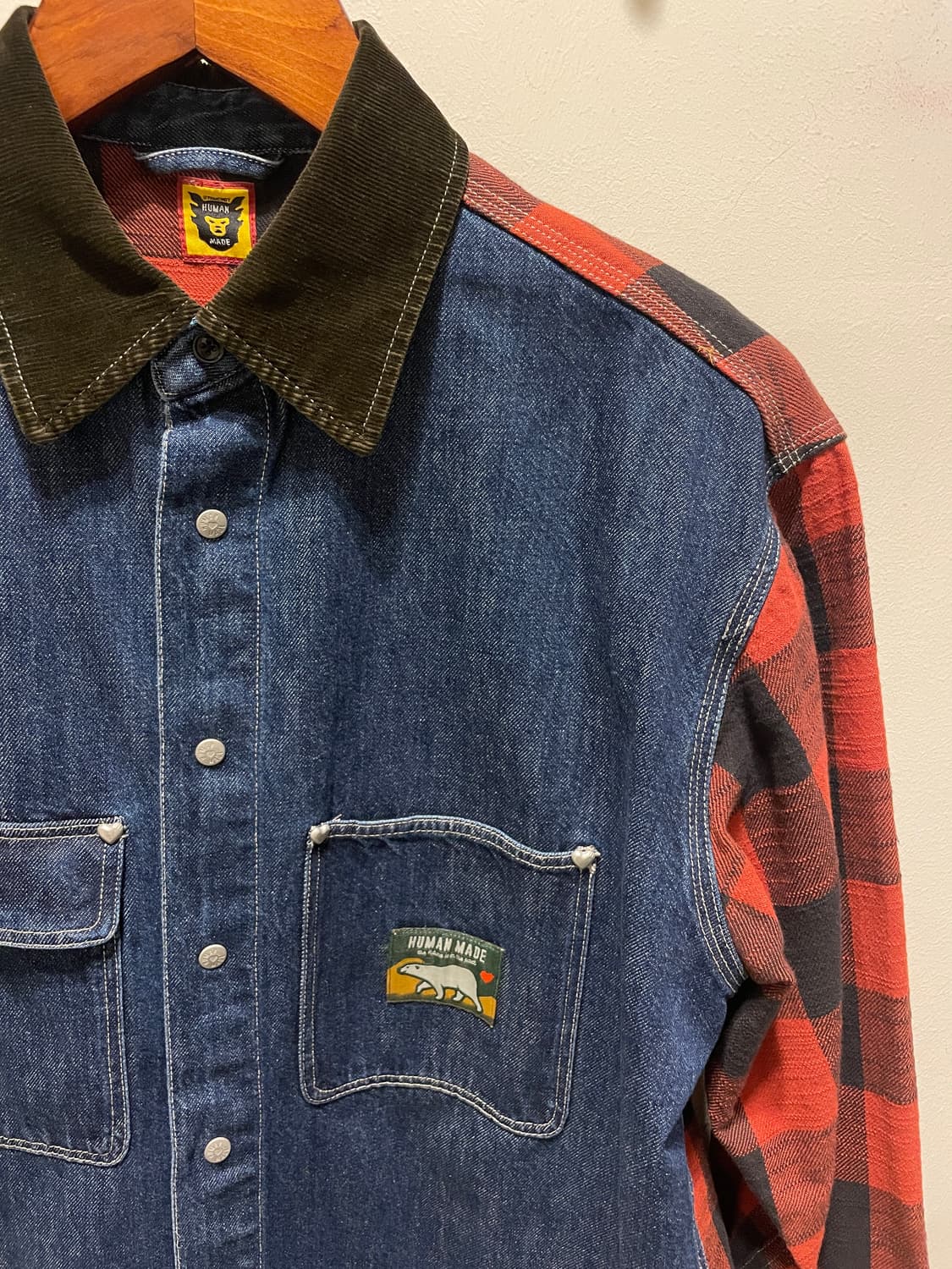 휴먼메이드 스카우트 셔츠 M 상품이미지2