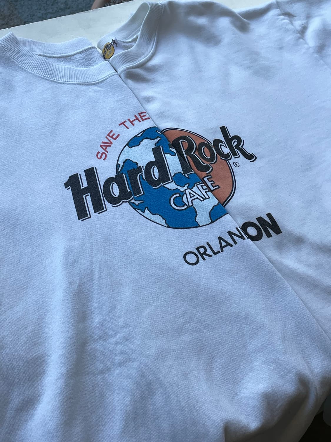 90‘s Hardrock cafe sweat shirt 하드락카페 스웻 상품이미지8