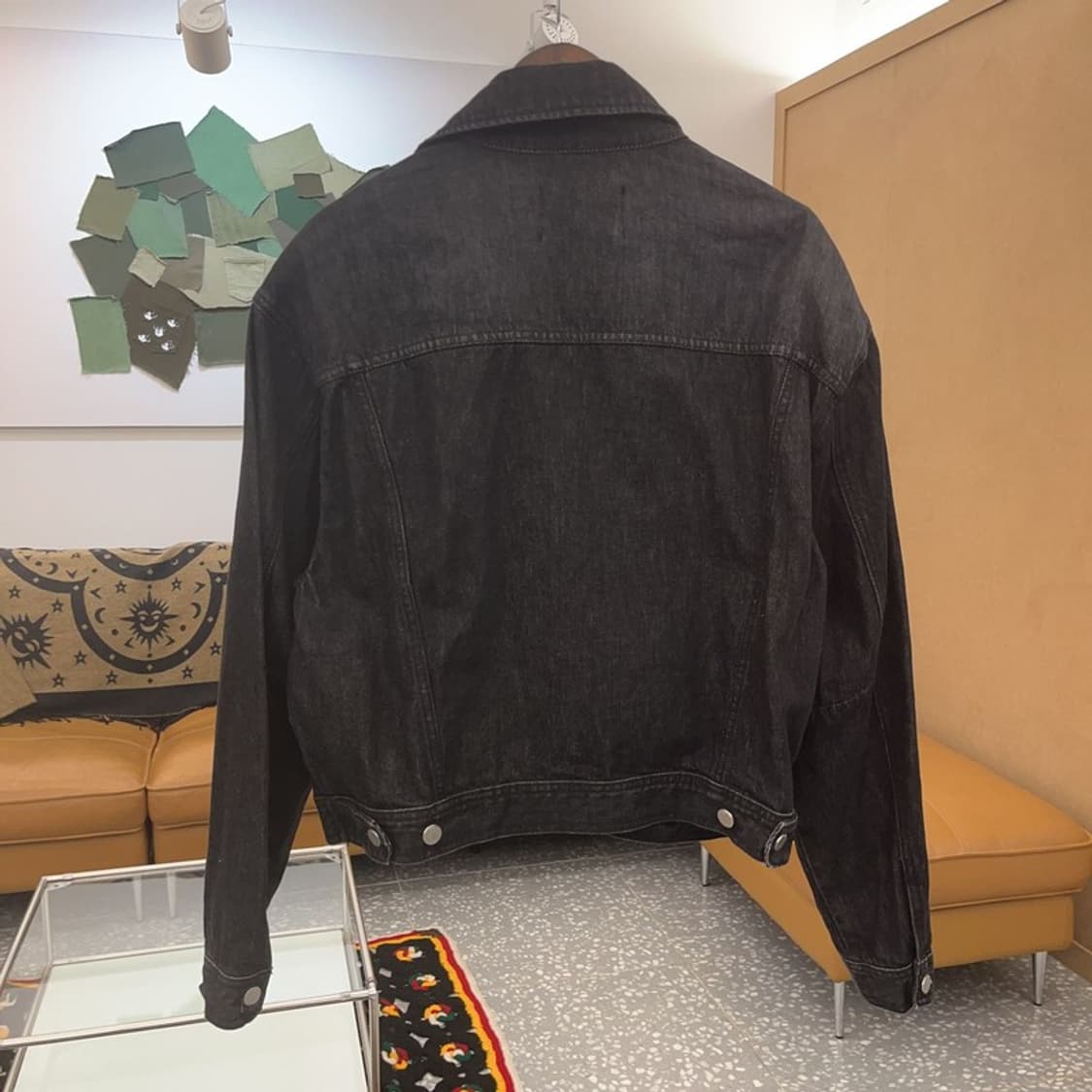 플랙진 올드스쿨 빈티지 모던 버튼 데님 자켓 L C07228 상품이미지4