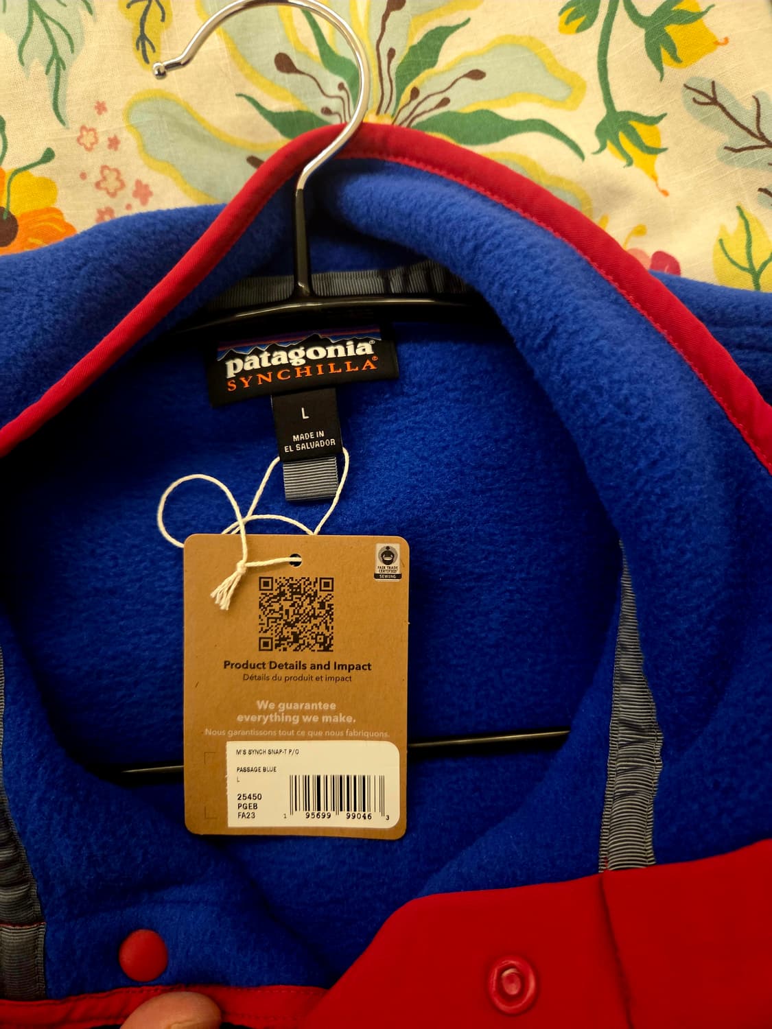 새상품_(L)파타고니아 라이트웨이트 신칠라 패시지 블루 상품이미지3