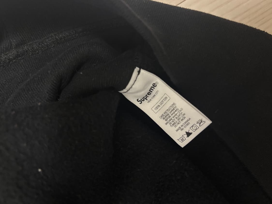 슈프림 크롬 클래식로고 후드(L) 상품이미지6