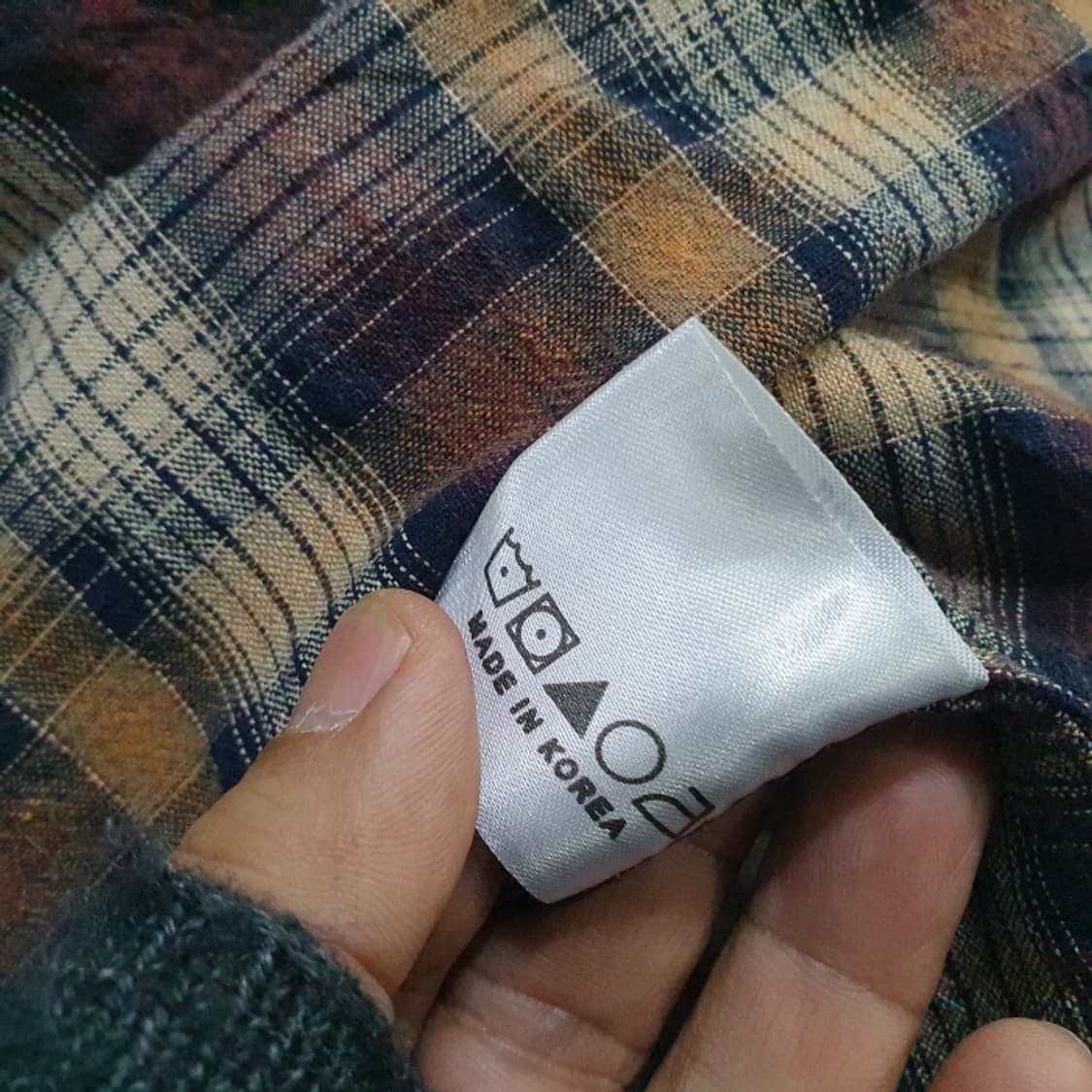 ATTENTION 체크 셔츠(105) 상품이미지5