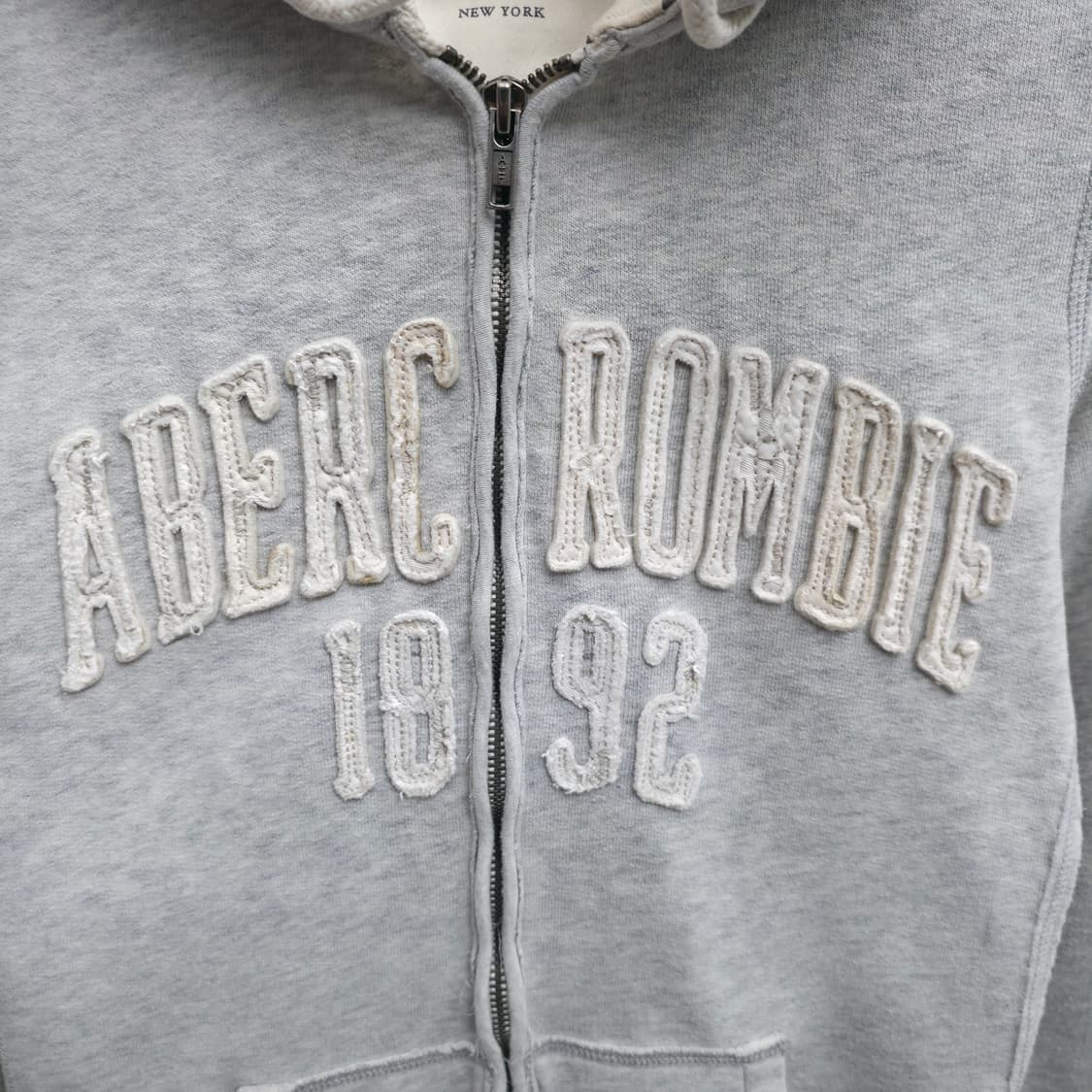 [S] 아베크롬비 그레이 후드집업 상품이미지4