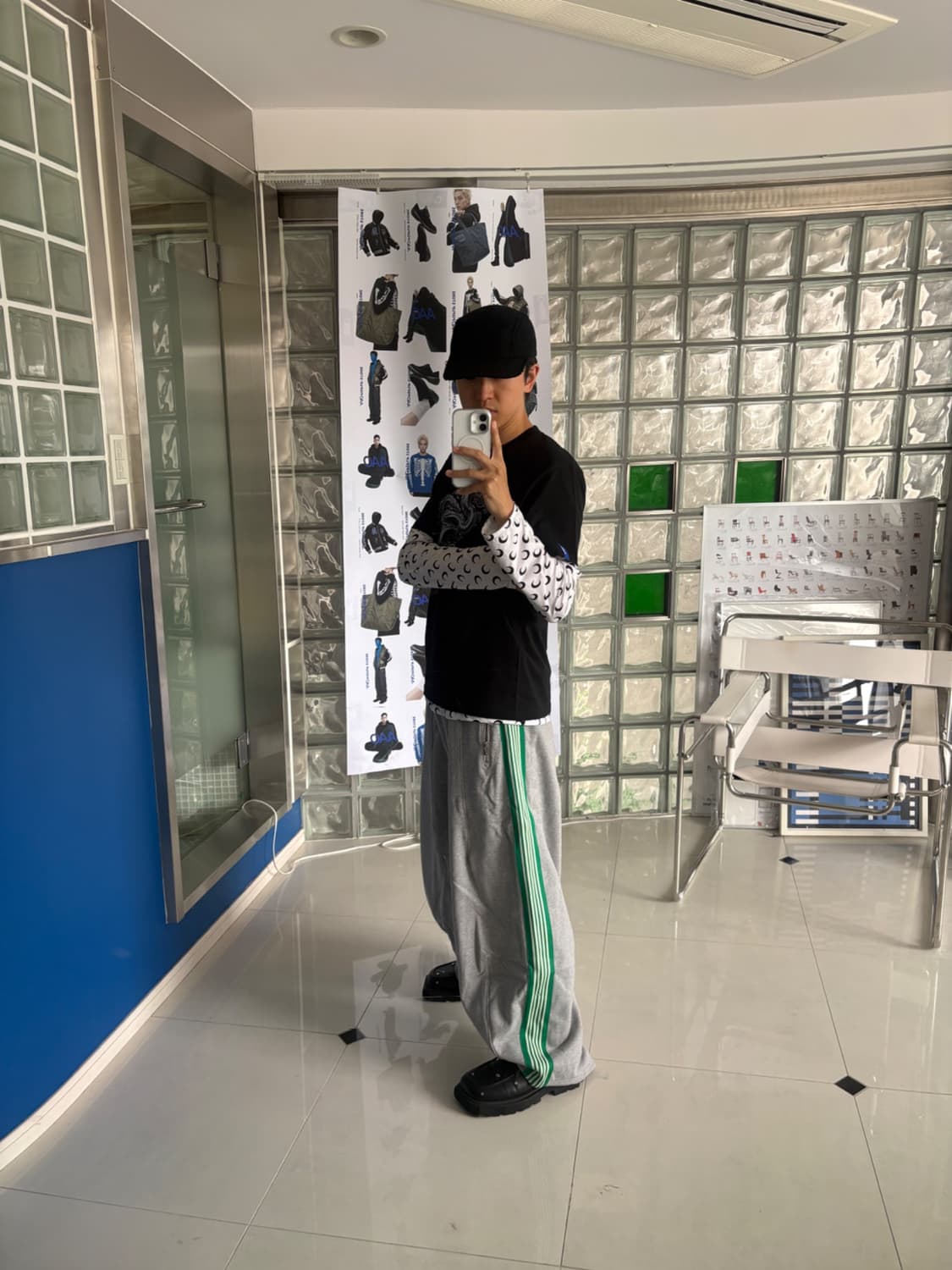 X LHP HD track pant cotton HD 트랙 팬츠 상품이미지2