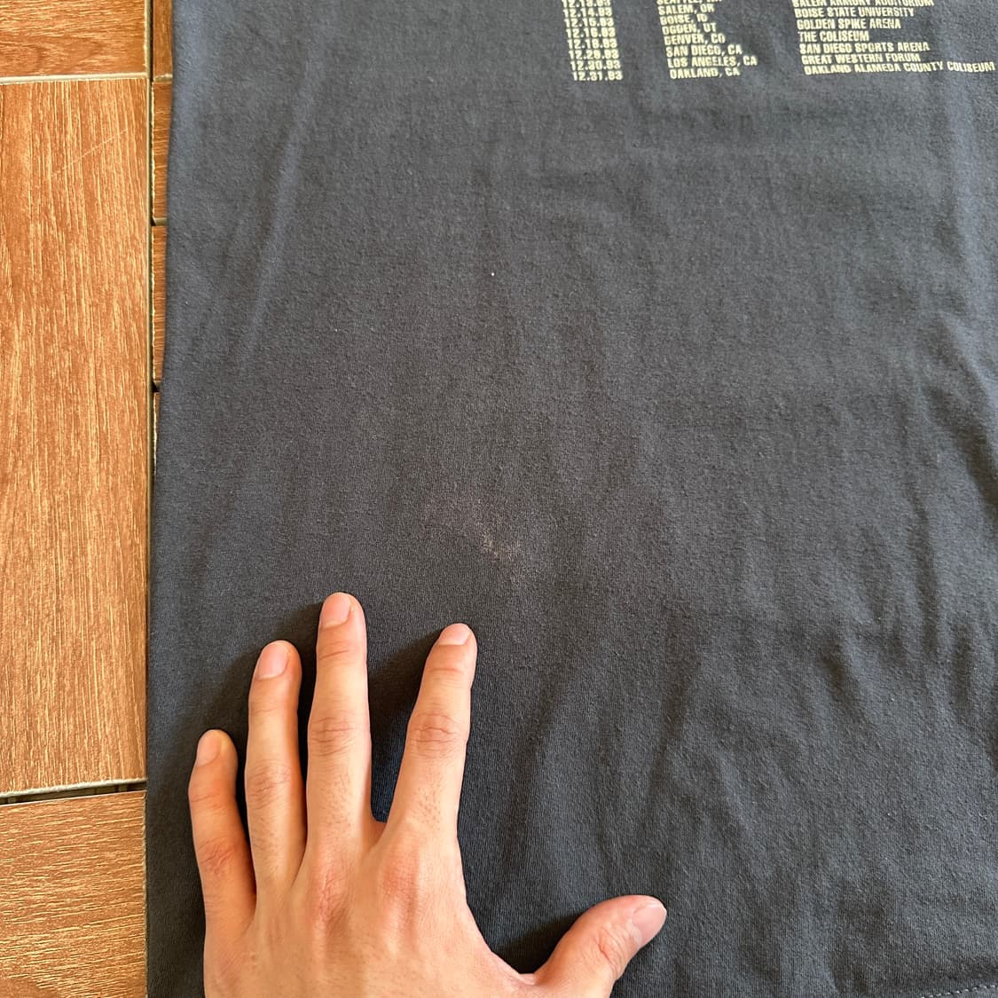 Nirvana ‘In utero’ cotton 1/2 tee 상품이미지10