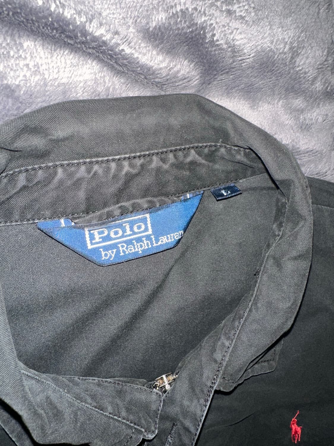 폴로 랄프로렌 코튼 자켓 블랙 상품이미지2