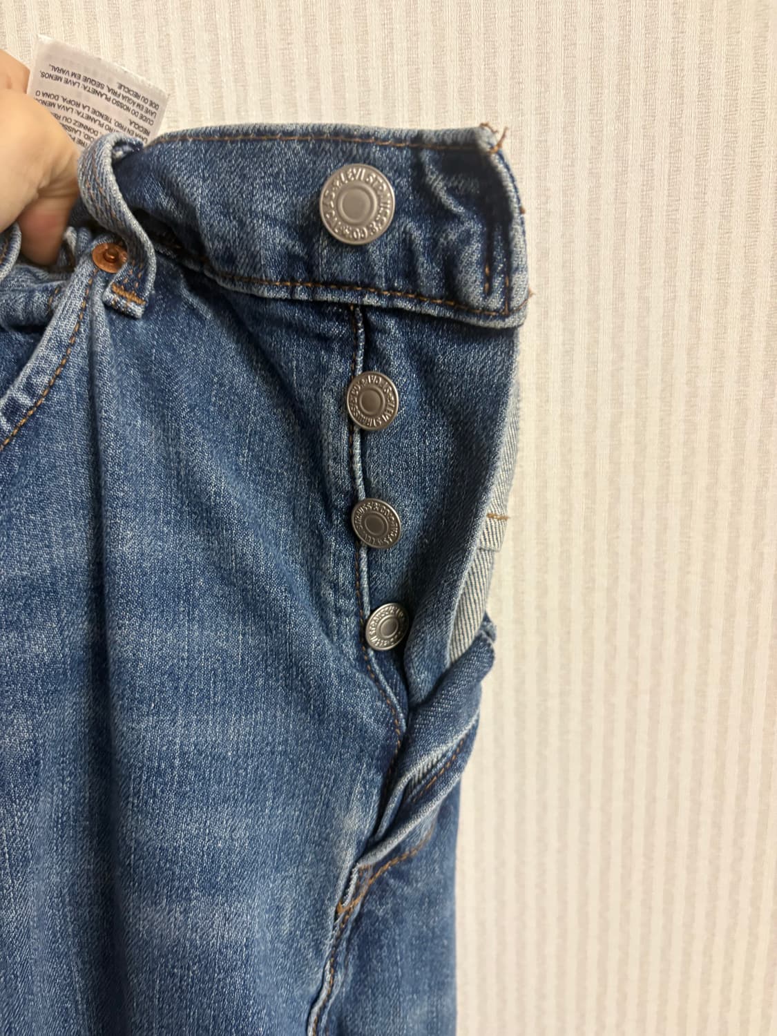 리바이스 502 데님진 레드라벨  상품이미지4