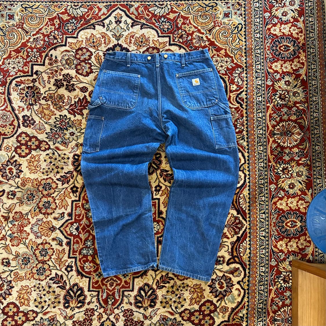 Carhartt B07 데님 더블니 워크 팬츠 - 40X30 상품이미지6