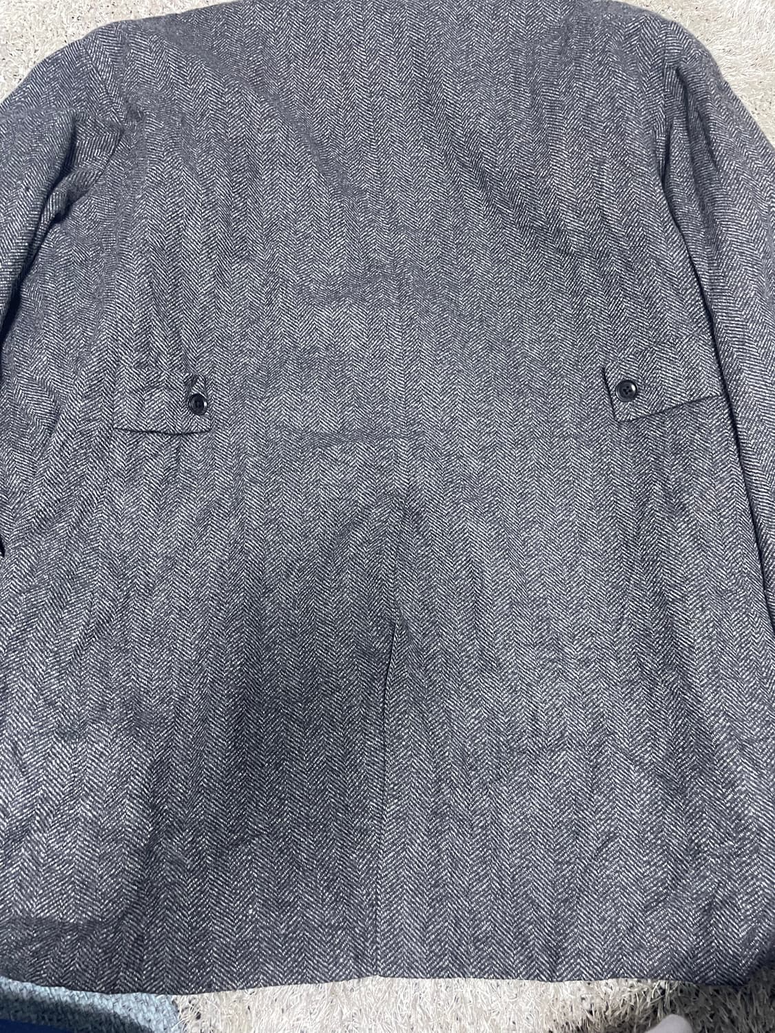 일본판 AREZZO BIANCONI 110 캐시미어혼방코트 상품이미지7