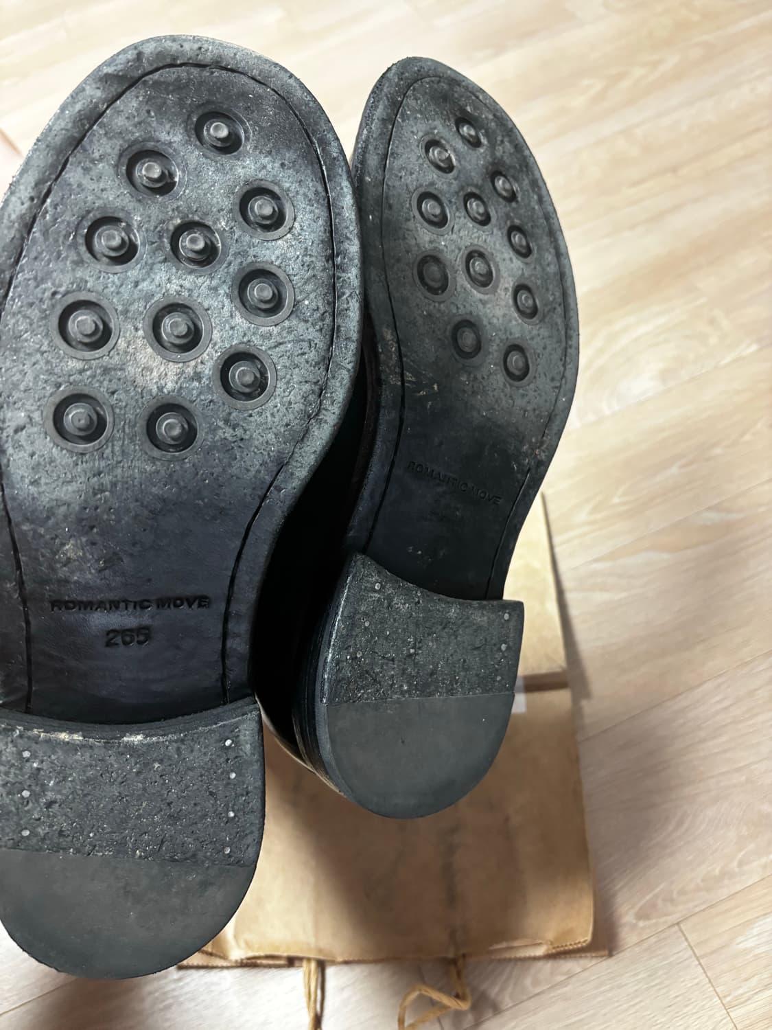 로맨틱무브 첼시부츠 R24H300 (홀스레더 블랙) 상품이미지8