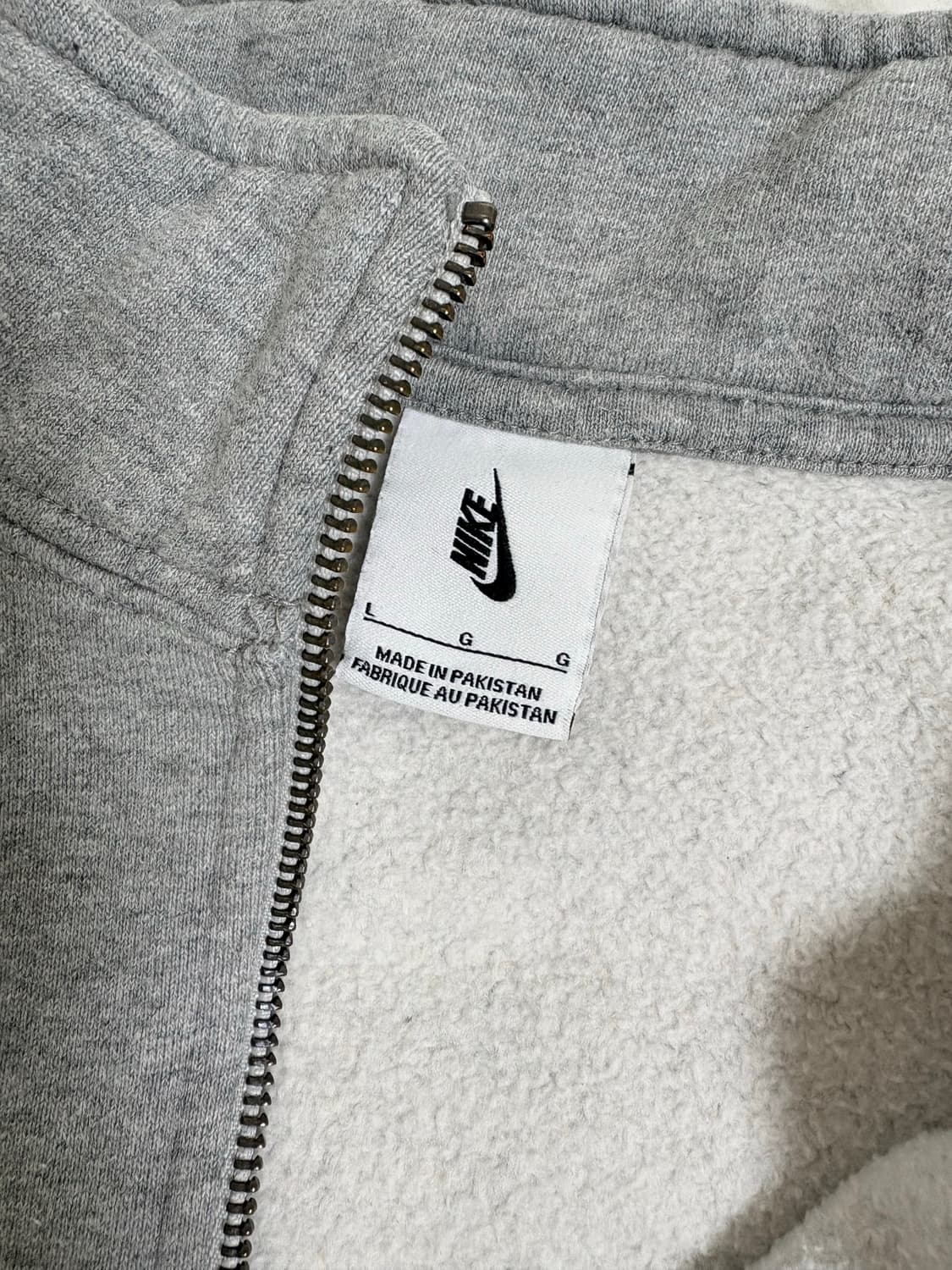 솔로 스우시 헤비 웨이트 쿼터 집 탑 상품이미지5