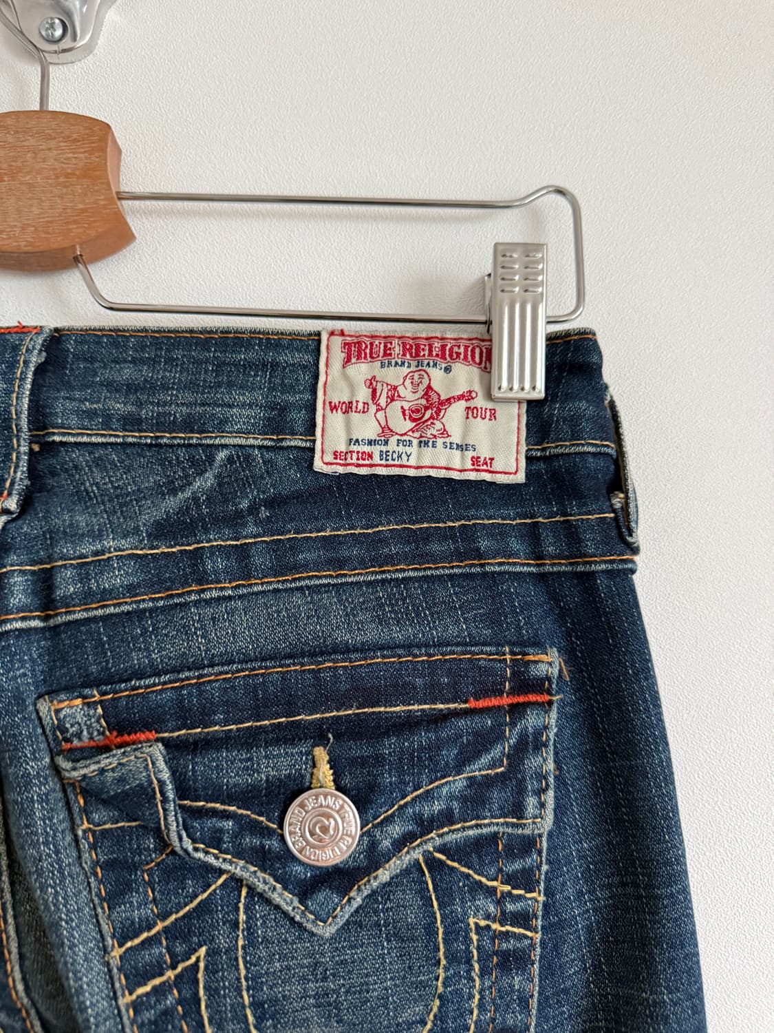 트루릴리젼(TRUE RELIGION) 데님 팬츠 부츠컷(U.S.A) 상품이미지8