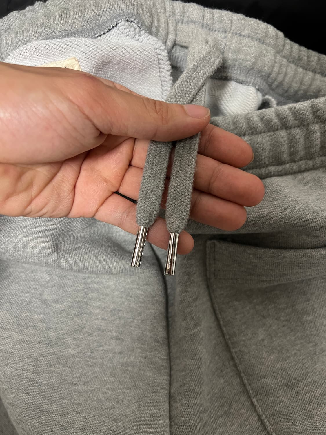 무신사 스탠다드 리사이클 라운지 스웨트 팬츠 / 그레이 상품이미지5