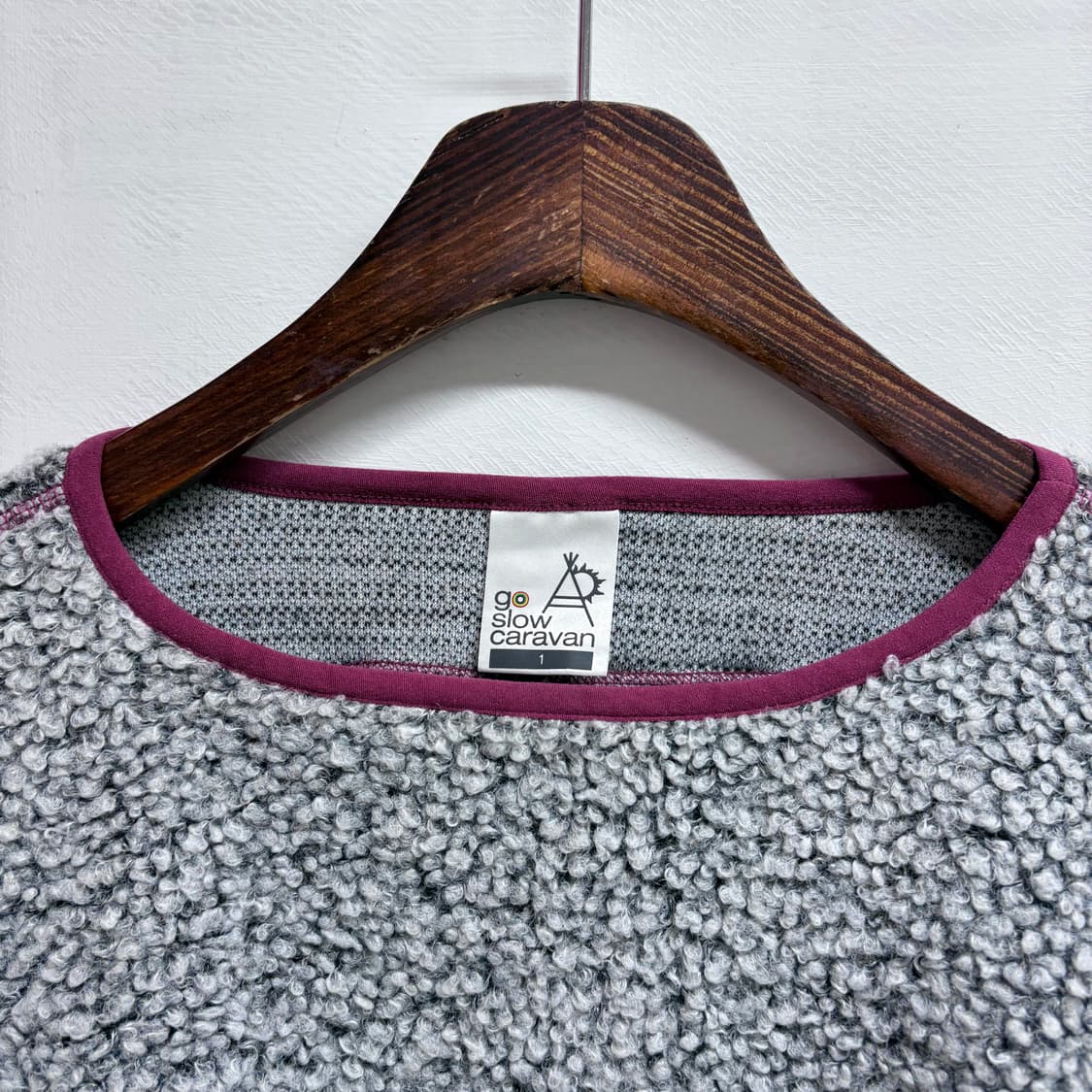 Go slow caravan 고 슬로우 카라반 플리스 맨투맨 스웻 상품이미지2