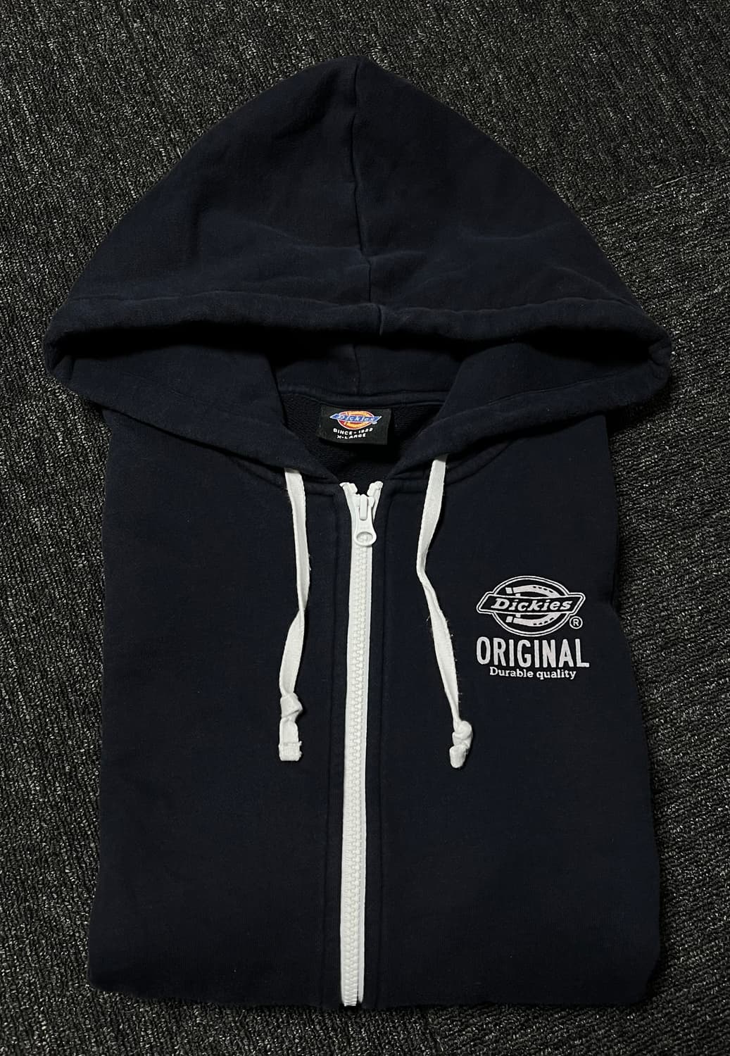 Dickies Original 로고 풀집업 후드 상품이미지3